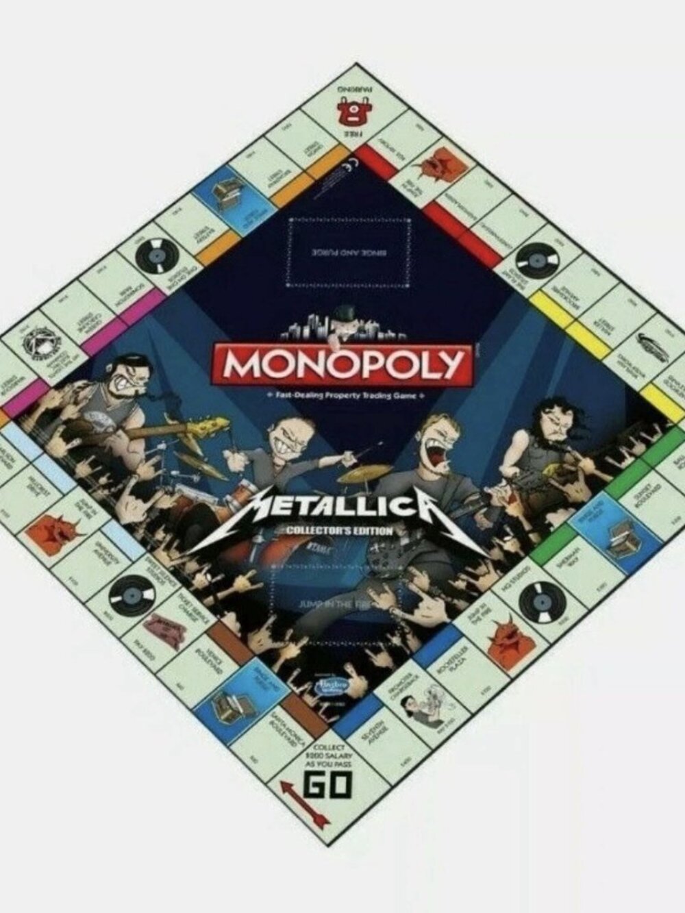 Metallica Monopoly New Factory Sealed Orig 2011 Collectors Edition Board Game - Picture 4 of 4